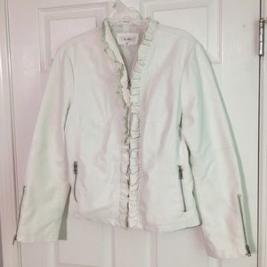 Dress Barn Faux Leather Jacket